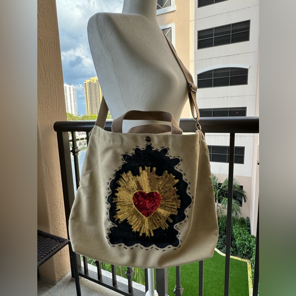 Hand made totes.